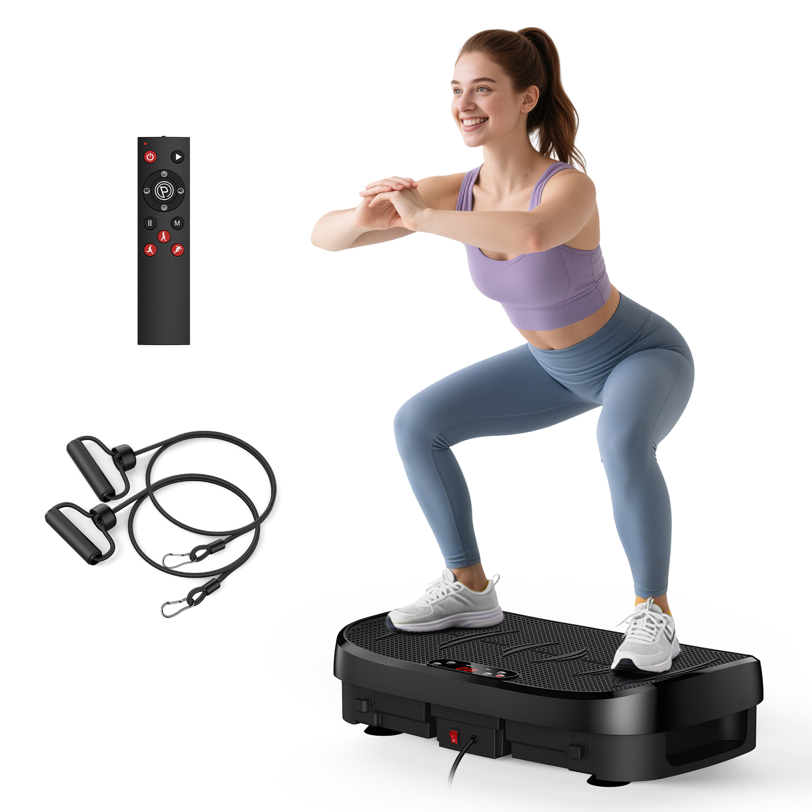 Home Gym House - Виброплатформа для сжигания жира, фитнес-тренажер для