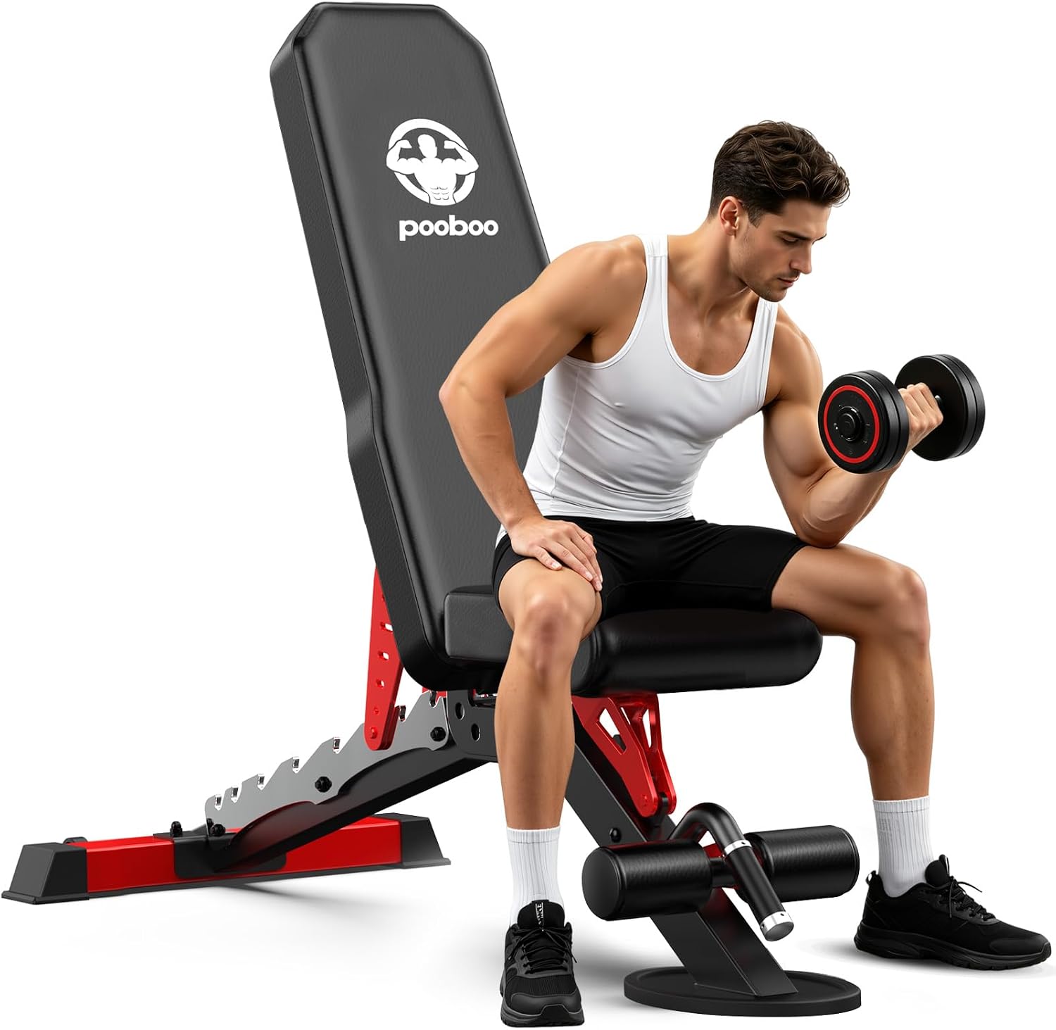 Adjustable Weight Bench - Регулируемая силовая скамья, грузоподъемность 1500 фунтов,