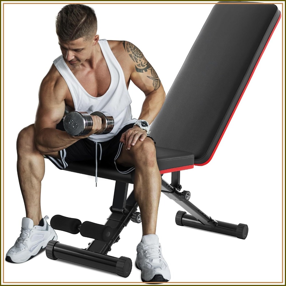 Adjustable Weight Bench - Регулируемая скамья для силовых тренировок всего