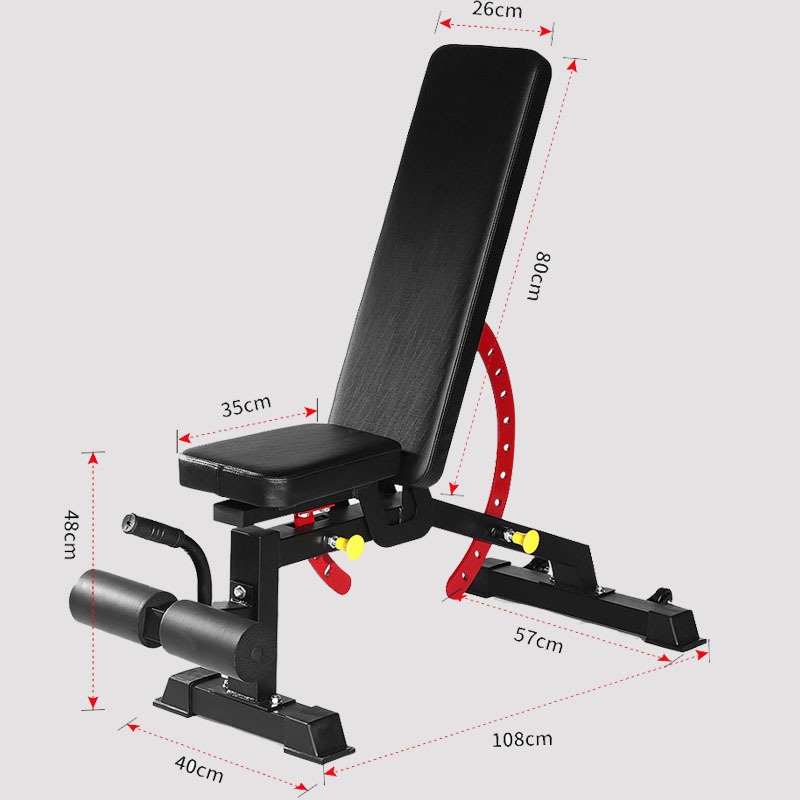 Adjustable Weight Bench - Коммерческая высококачественная весовая скамья толщиной 2,5