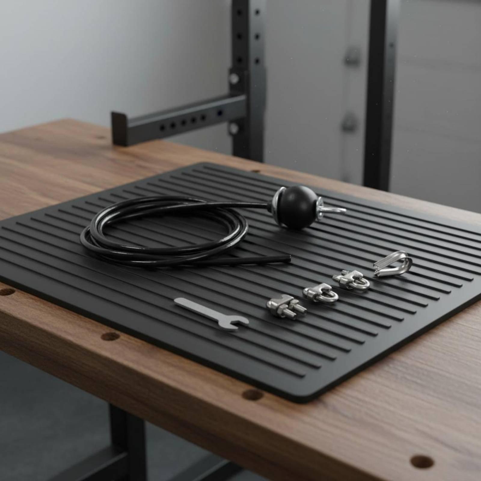 Home Gym Cable Pulley System - Регулируемый стальной трос для фитнес-тренажеров: замена
