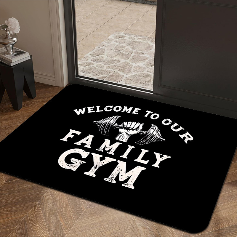 Home Gym Layout - Декоративный коврик для входа в домашний