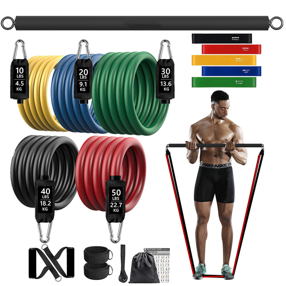 Home Gym House - 150 фунтов, эластичная лента для фитнеса,