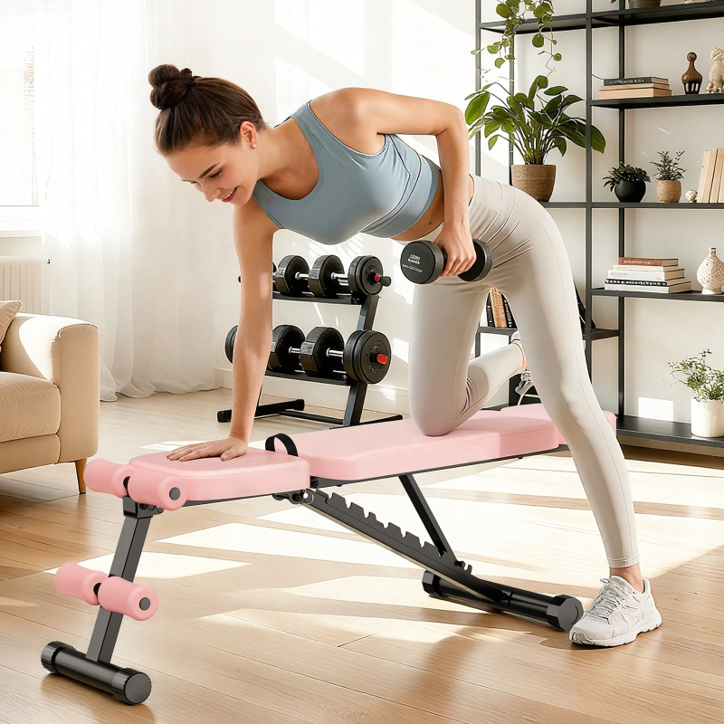Home Gym Exercise - Регулируемая складная скамья для силовых тренировок