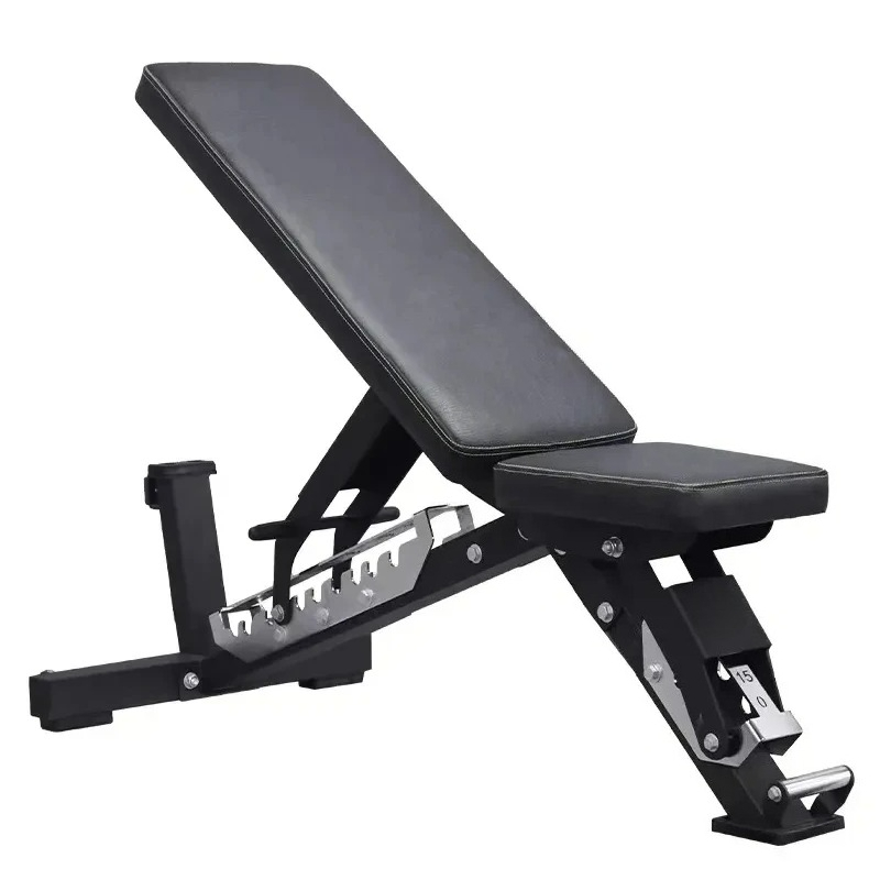 Adjustable Weight Bench - Регулируемая складная скамейка с гантелями —