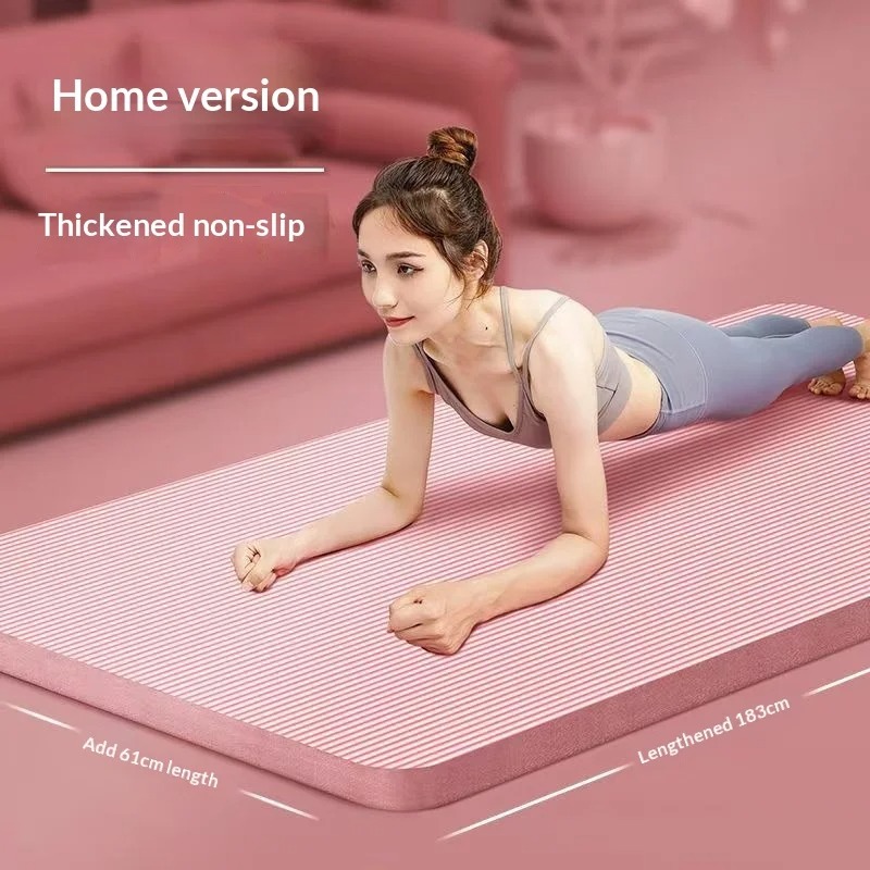 Утолщенный нескользящий коврик – обзор и цена Home Gym Yoga Mat