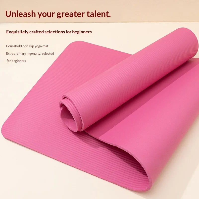 Утолщенный нескользящий коврик – обзор и цена Home Gym Yoga Mat