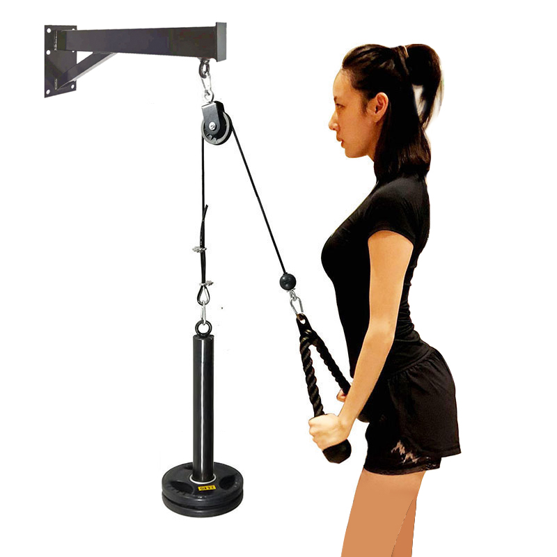 Тренажерный зал настенный фитн – обзор и цена Home Gym Cable Pulley System