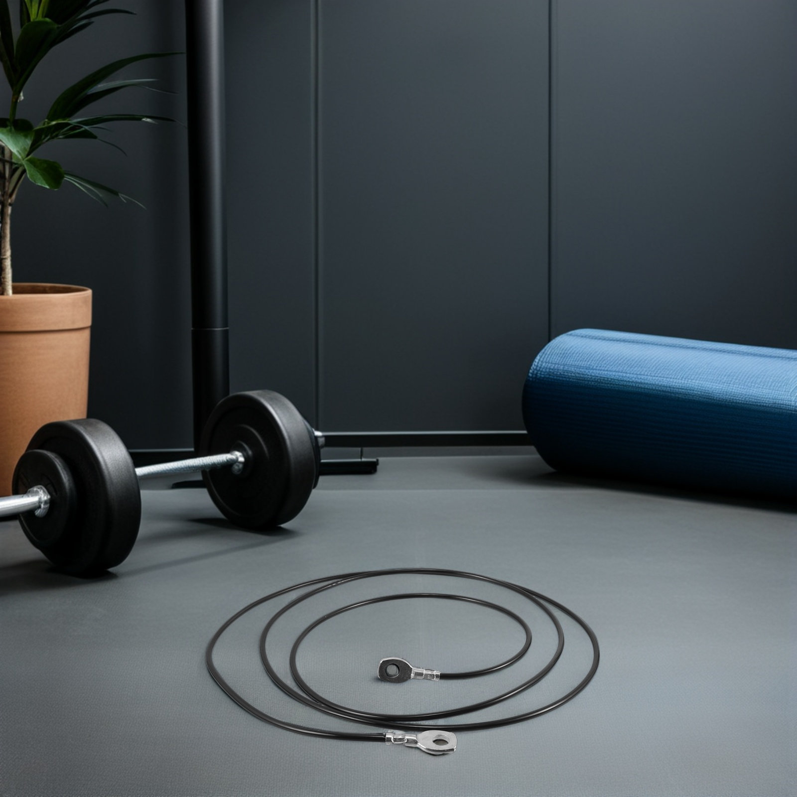 Прочный стальной трос для трен – обзор и цена Home Gym Cable Pulley System