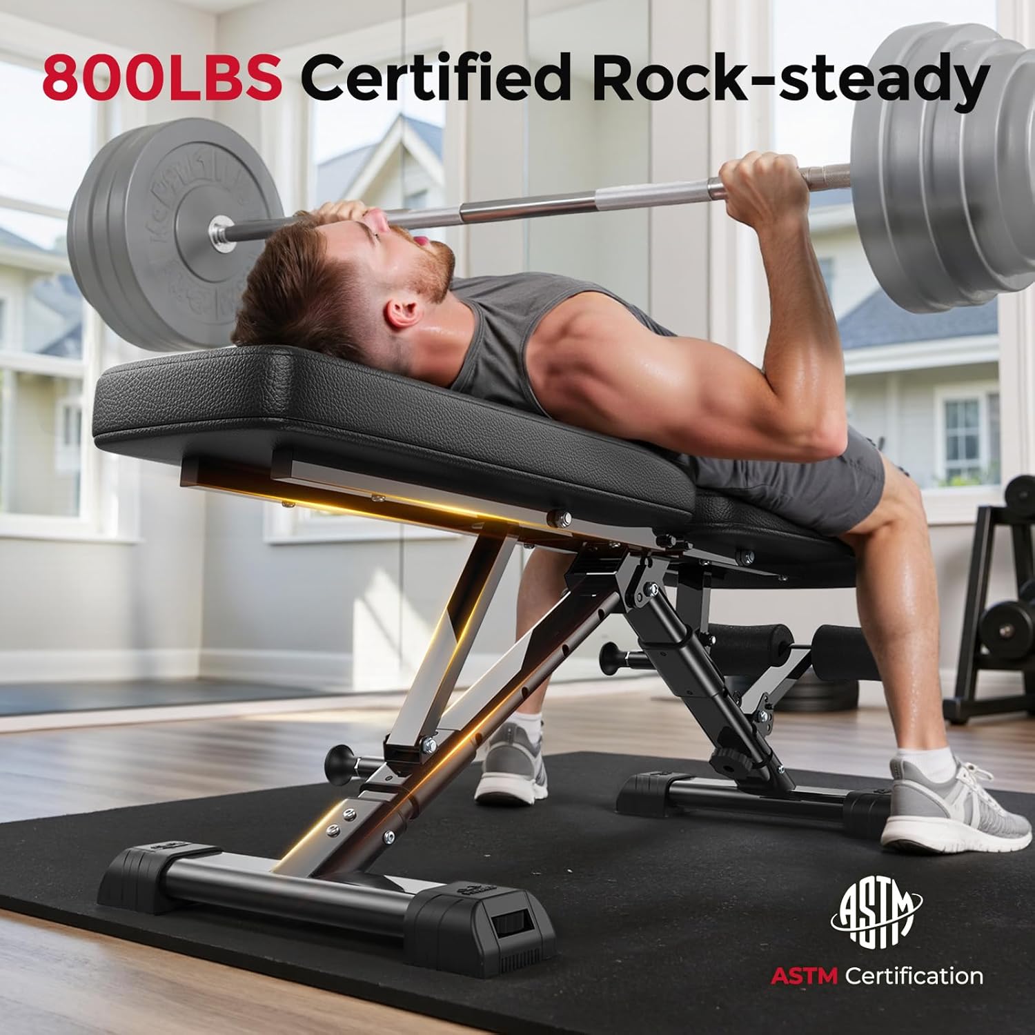 Регулируемая скамья для домашн – обзор и цена Adjustable Weight Bench