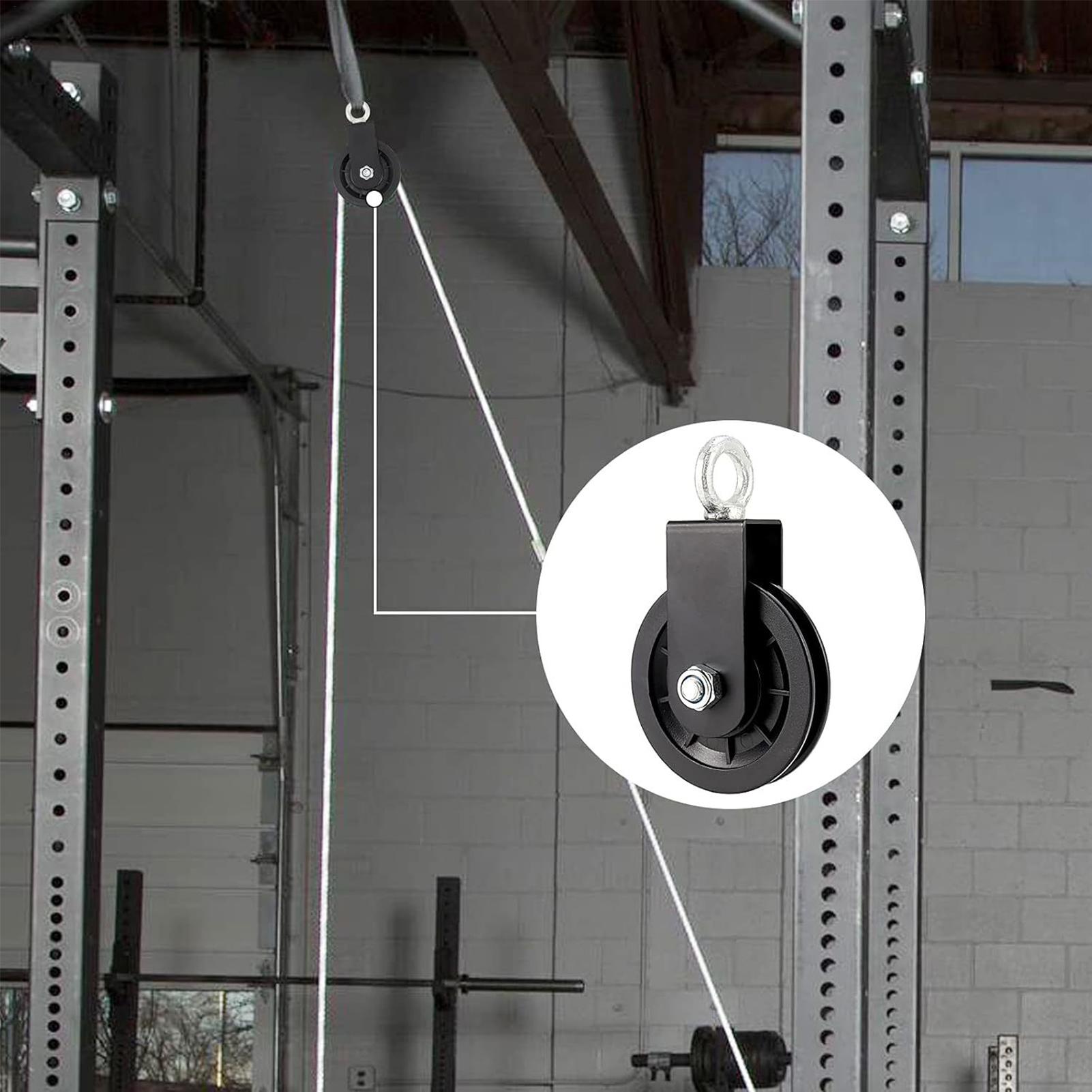 Шкив для спортзала, сверхмощно – обзор и цена Home Gym Cable Pulley System