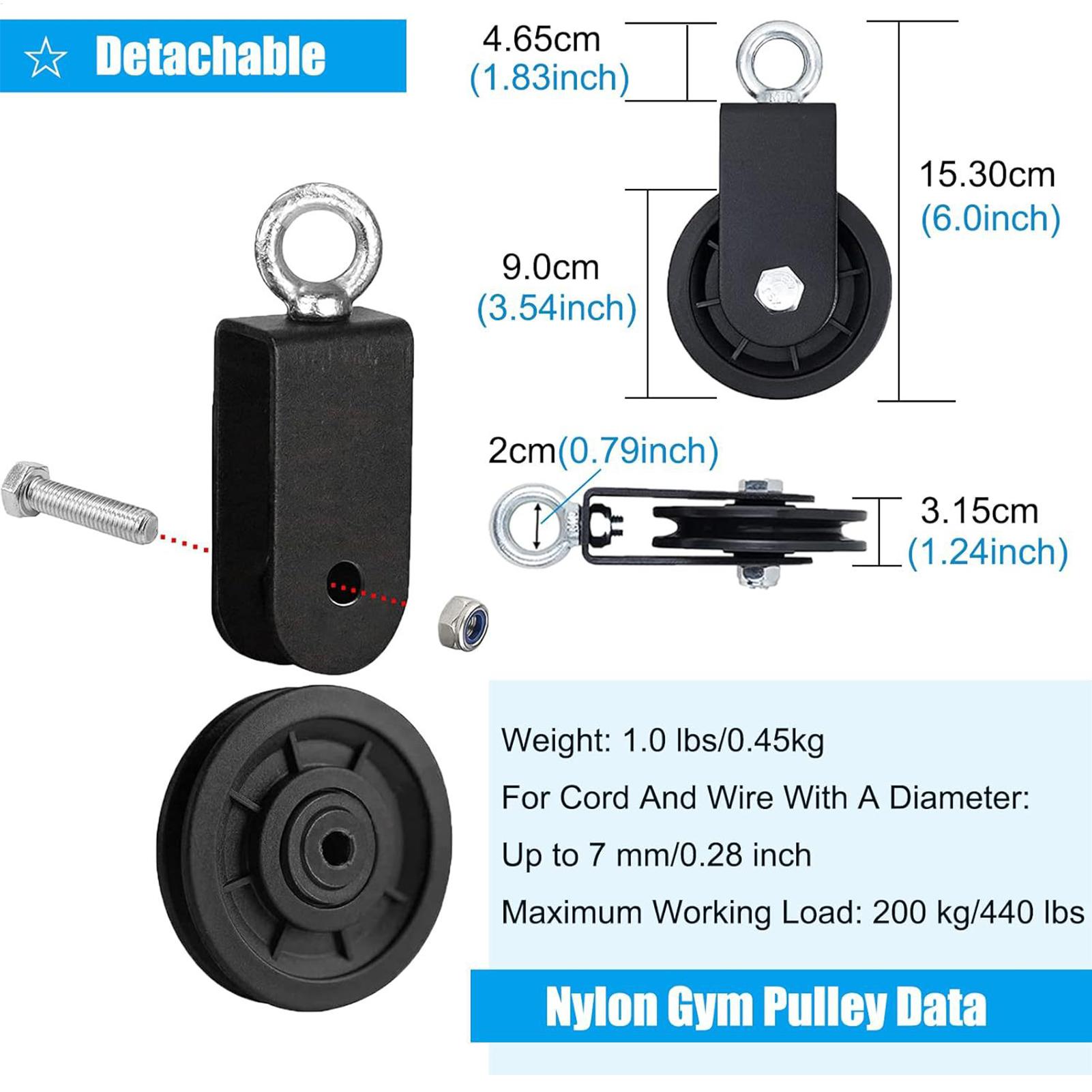Шкив для спортзала, сверхмощно – обзор и цена Home Gym Cable Pulley System