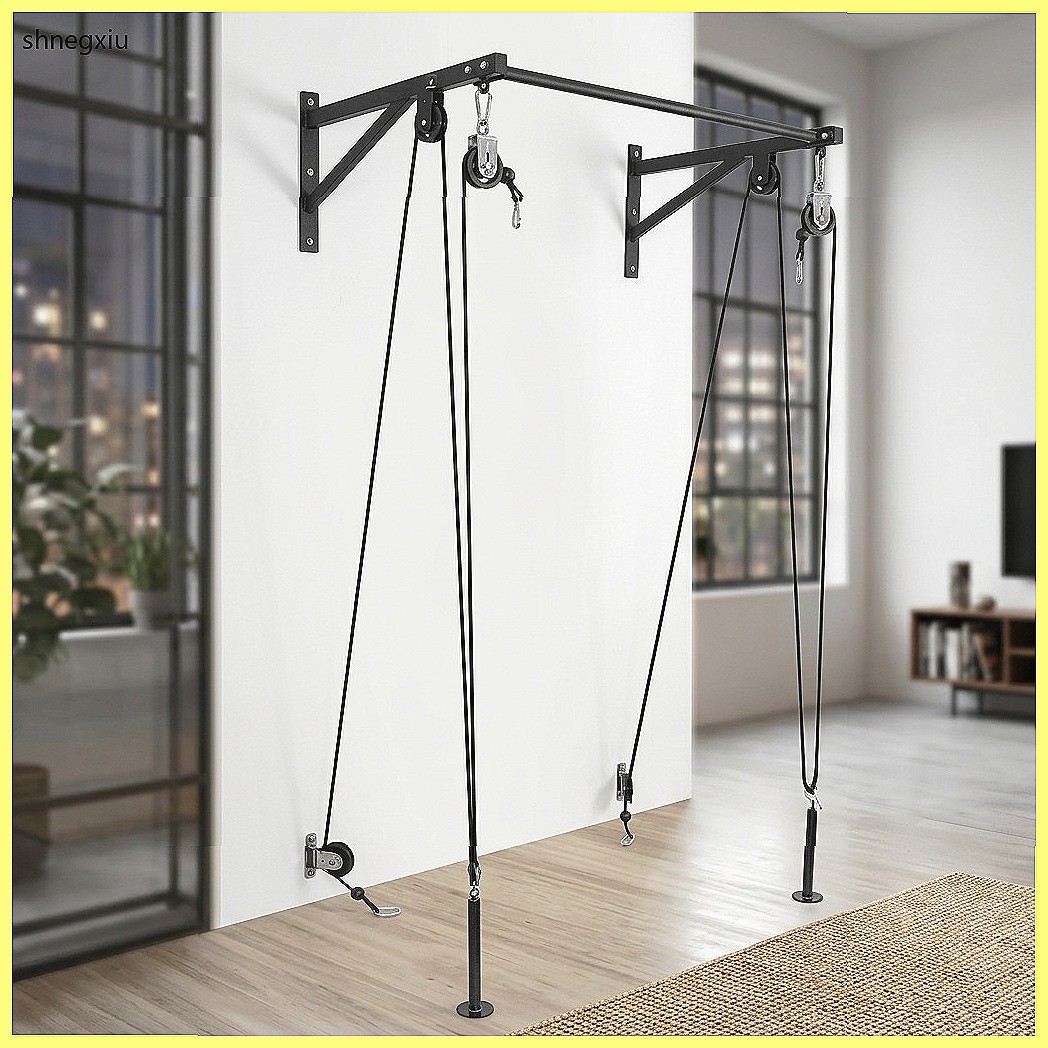 Настенная система блоков-ролик – обзор и цена Home Gym Cable Pulley System