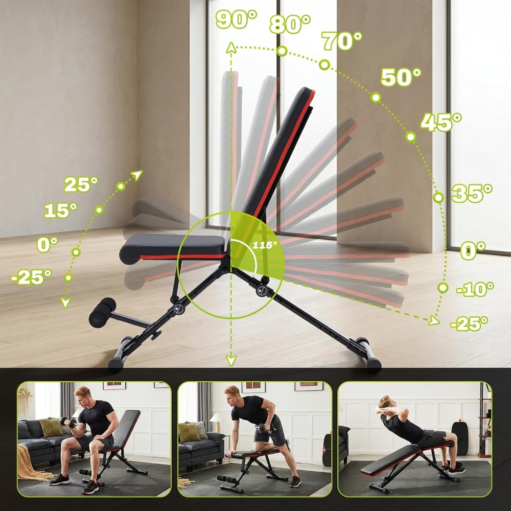 Регулируемая скамья для силовы – обзор и цена Adjustable Weight Bench