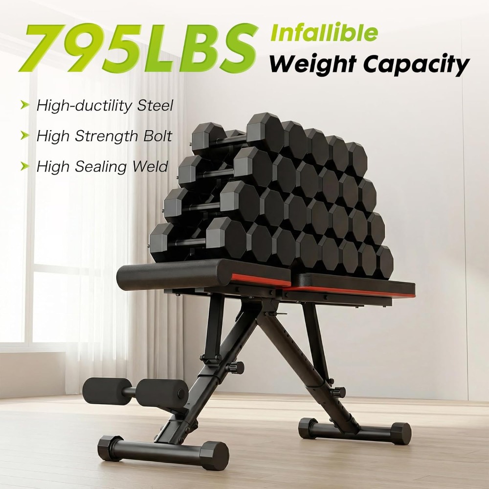 Регулируемая скамья для силовы – обзор и цена Adjustable Weight Bench
