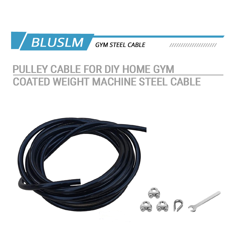 Сменный кабель из стали с покр – обзор и цена Home Gym Cable Pulley System