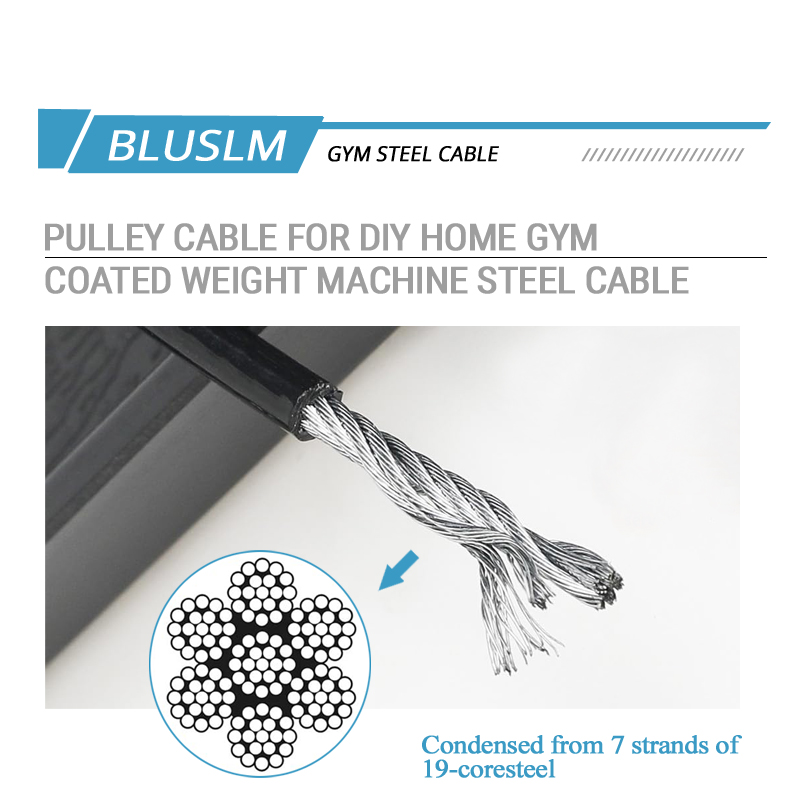 Сменный кабель из стали с покр – обзор и цена Home Gym Cable Pulley System