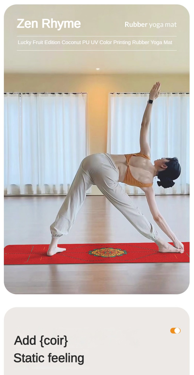 Матовый полиуретановый Коврик  – обзор и цена Home Gym Yoga Mat