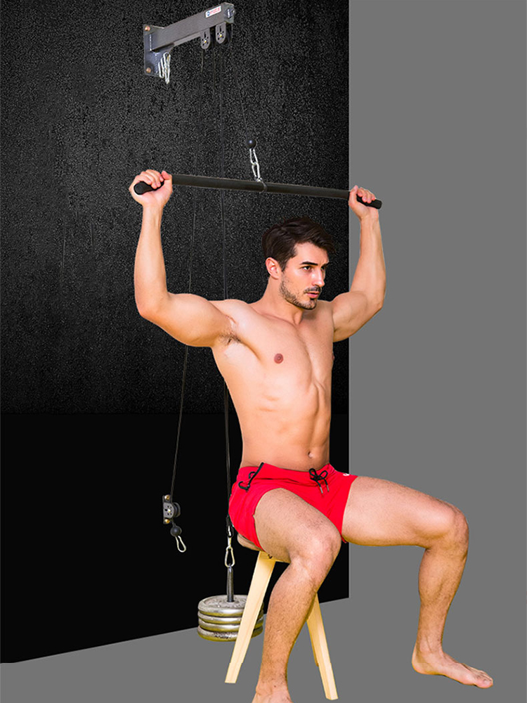 Универсальная система тросовых – обзор и цена Home Gym Cable Pulley System
