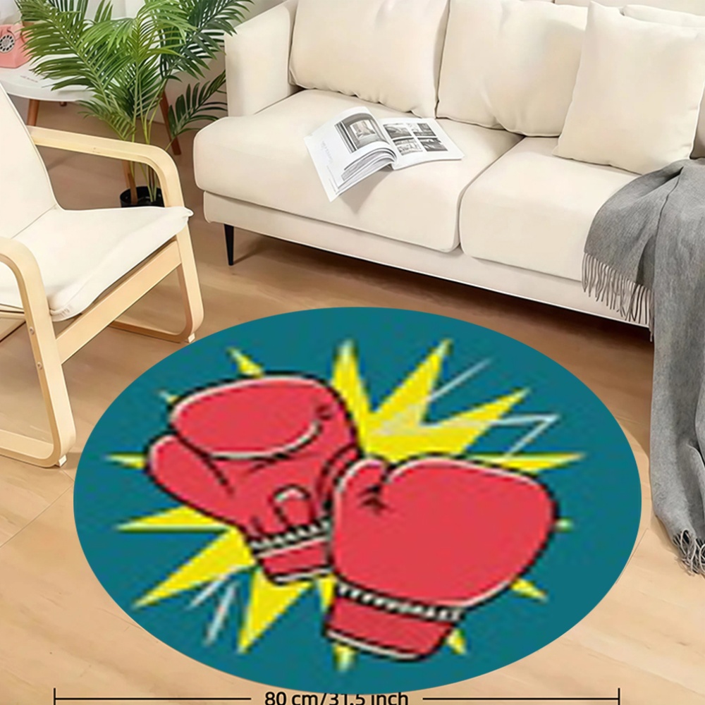 Коврик для пола в стиле комикс – обзор и цена Home Zone Gym