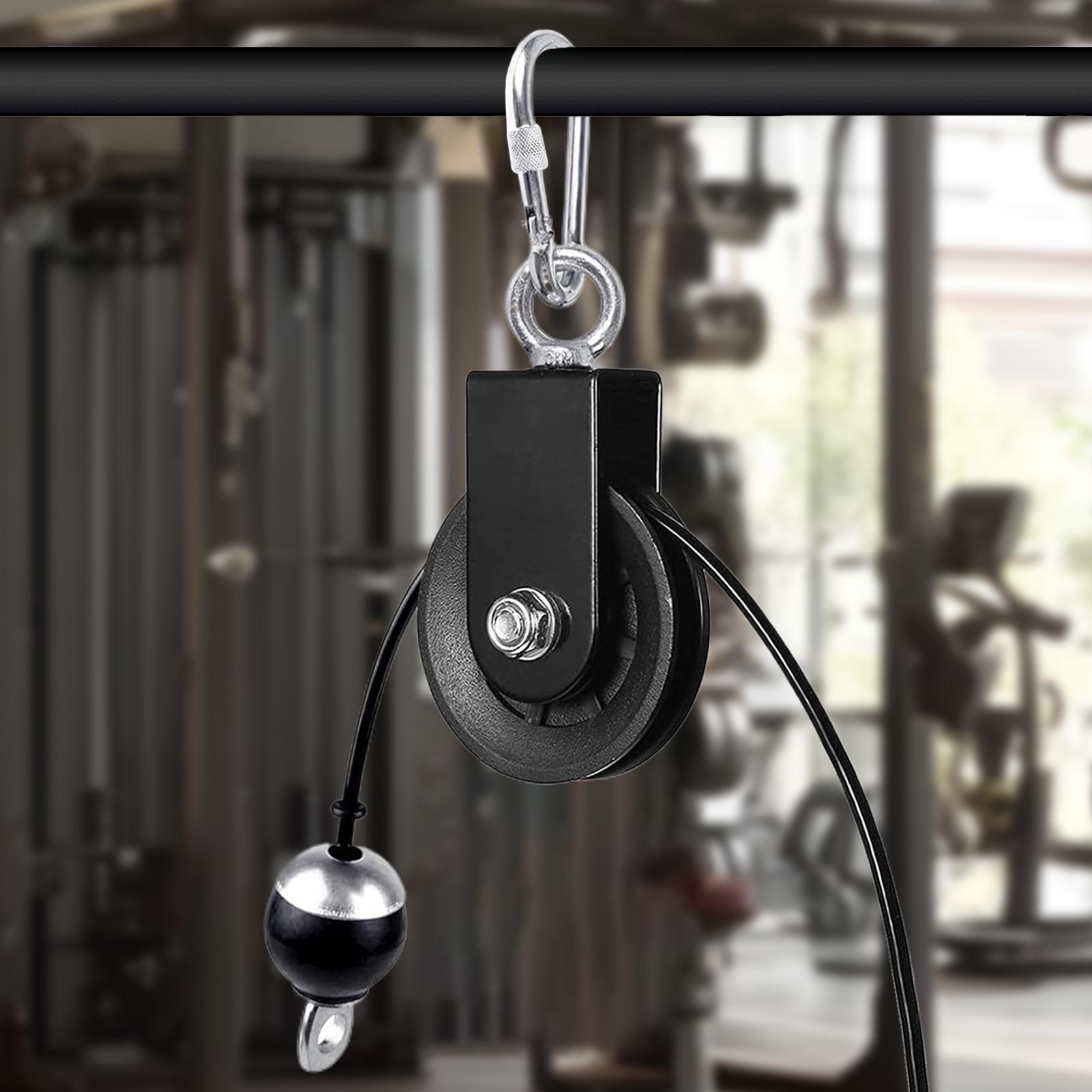 Комплект из 2-х стальных ролик – обзор и цена Home Gym Cable Pulley System