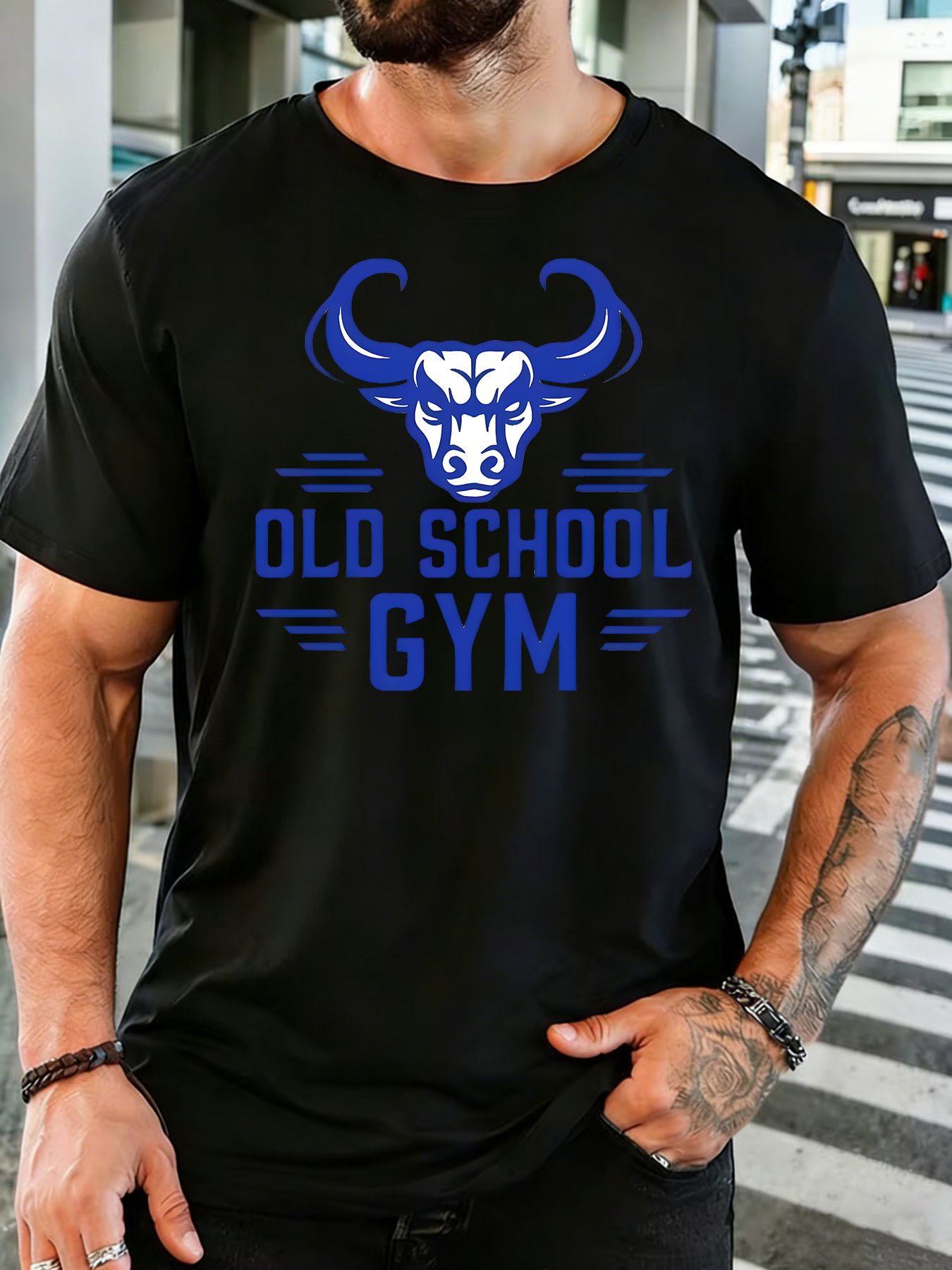 Мужская футболка из мягкого хл – обзор и цена Home Gym Old School