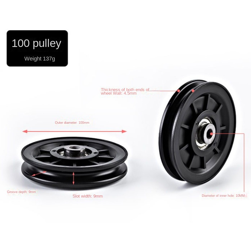 Высококачественный черный нейл – обзор и цена Home Gym Cable Pulley System